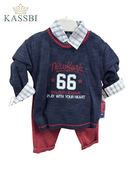 Ensemble 3 Pièce - Garçon | Idéal pour l'Aïd