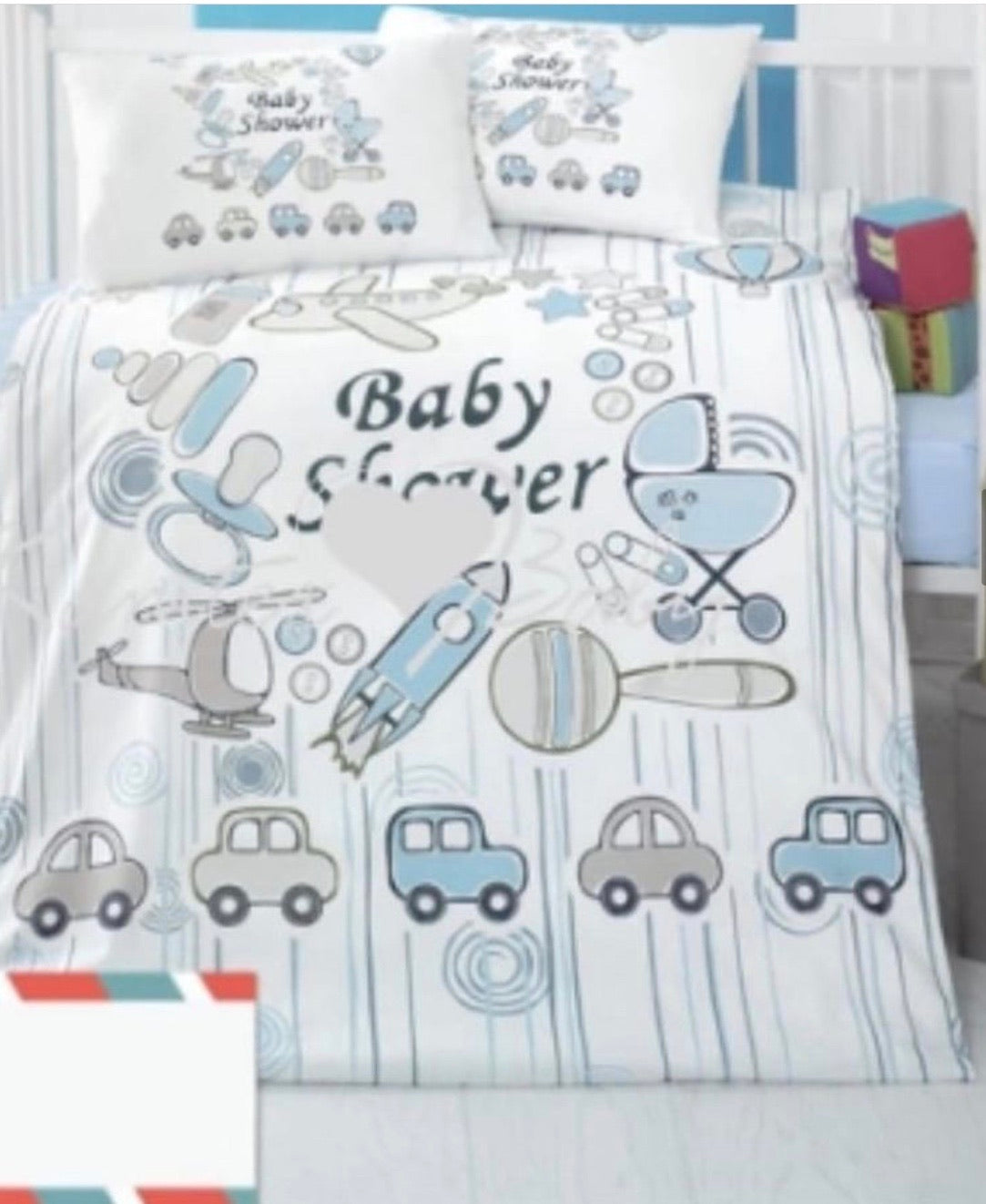 Housse de couette +1 drap + 2 taie d'oreiller