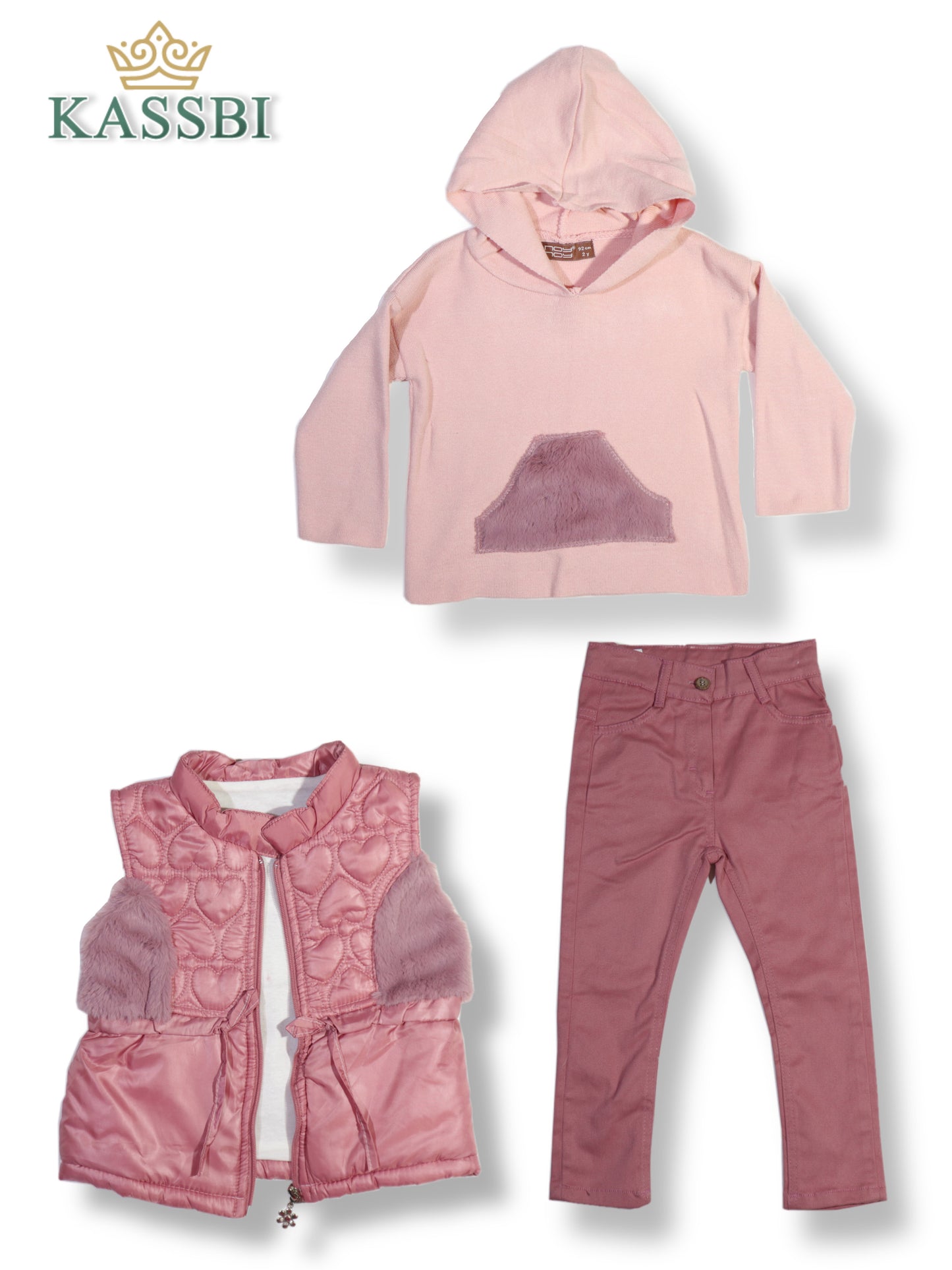Pull + Gilet + Pantalon