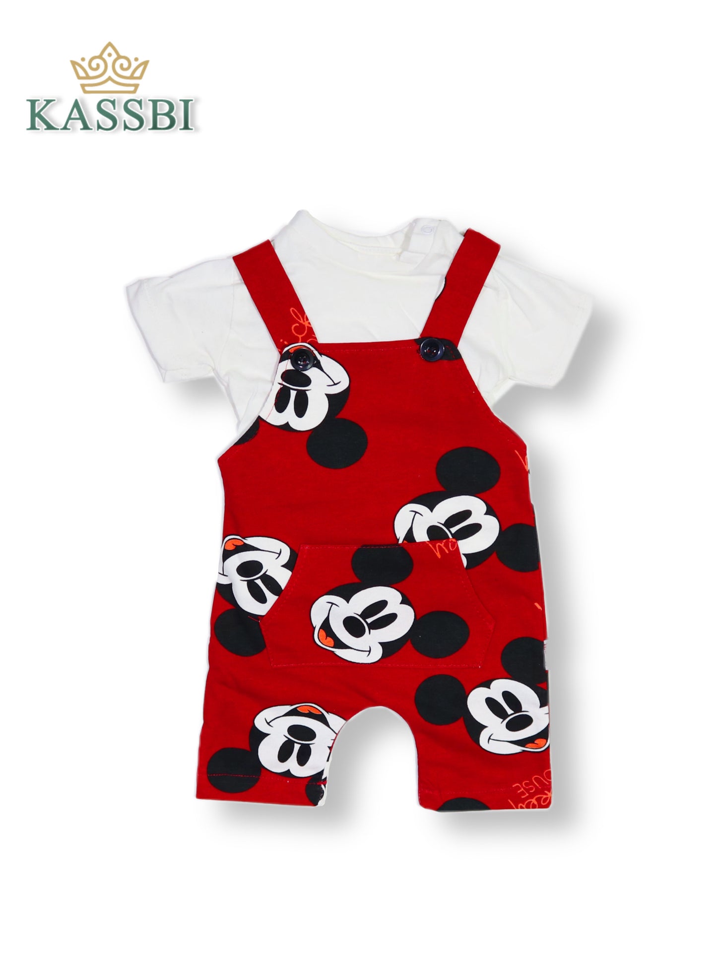 Salopette + Tee-shirt - Coton