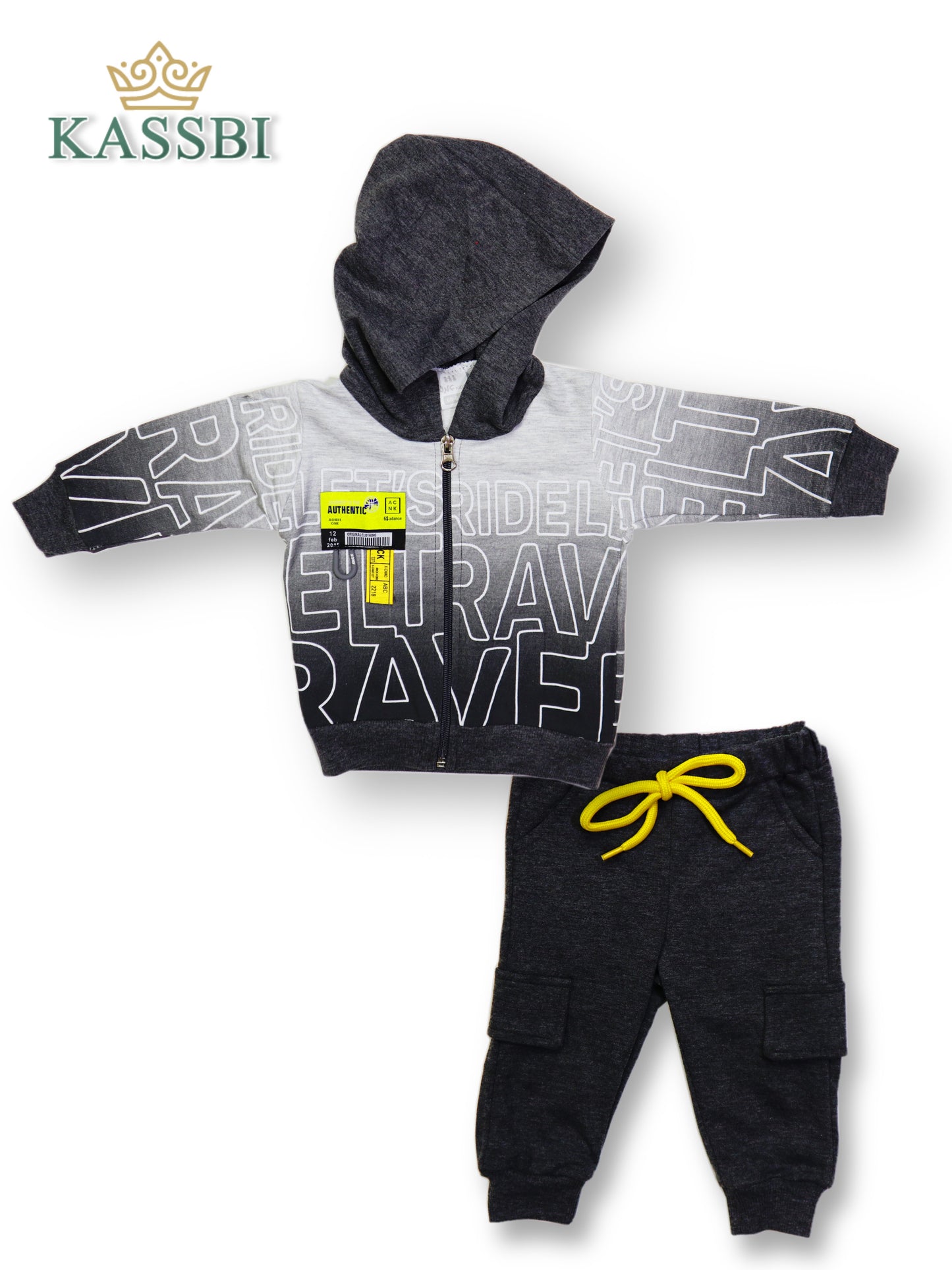 Ensemble bébé garçon 2 pièces : sweat + pantalon