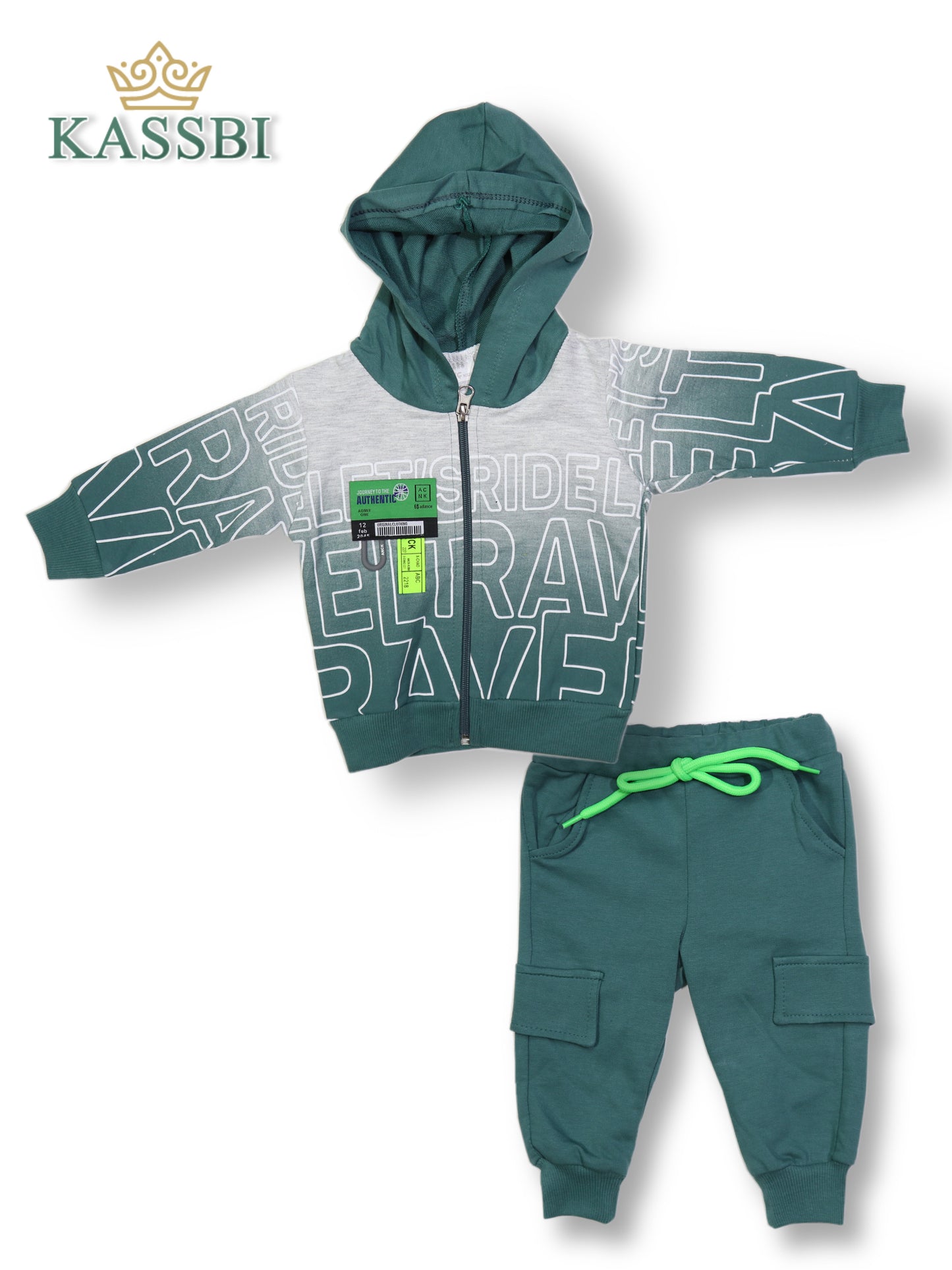 Ensemble bébé garçon 2 pièces : sweat + pantalon