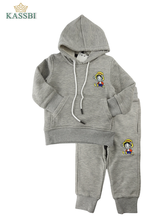 Sweat à capuche + jogging ( مبطن )