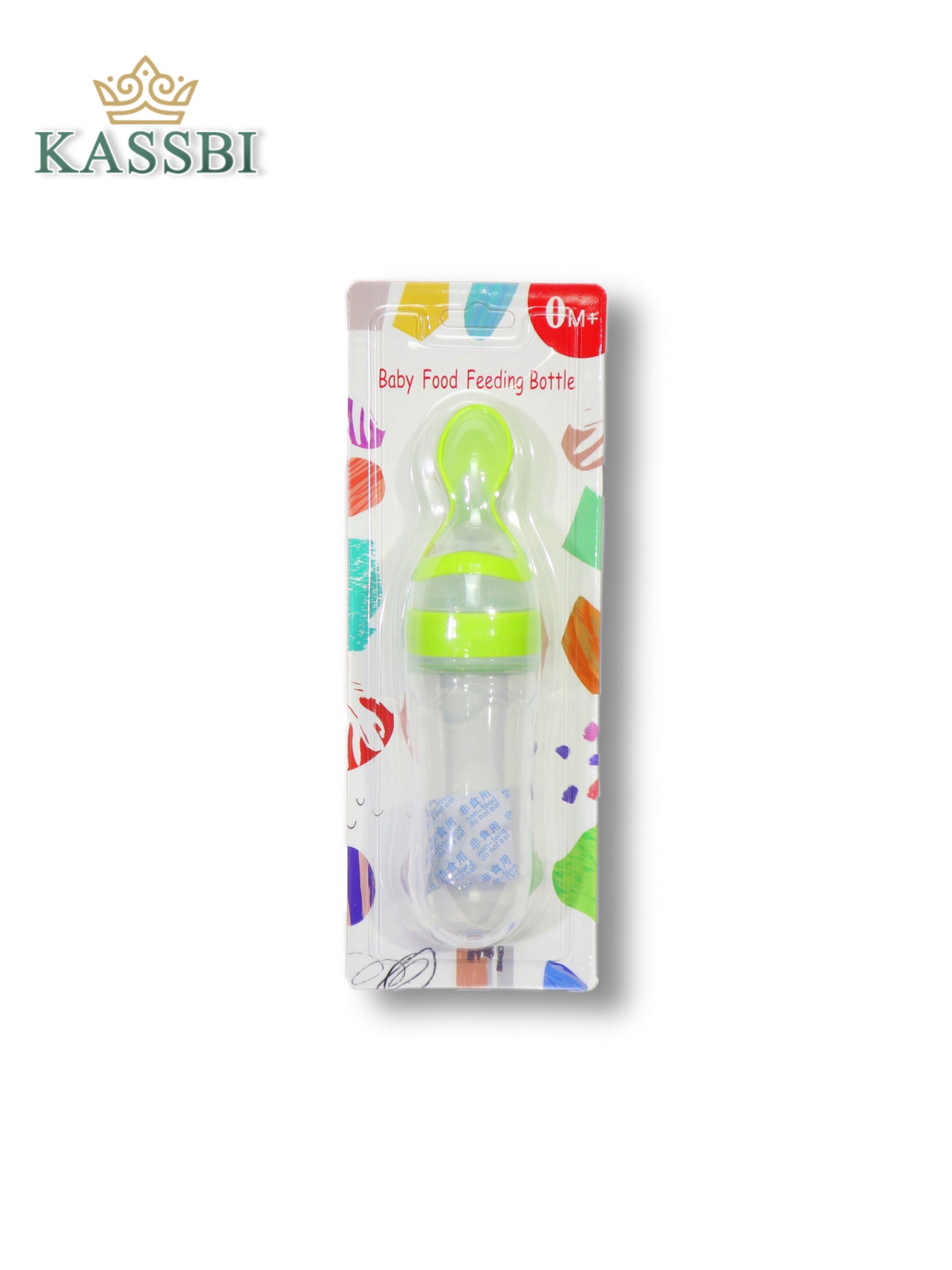 Biberon pour bébé, biberon avec cuillère pour les tout-petits