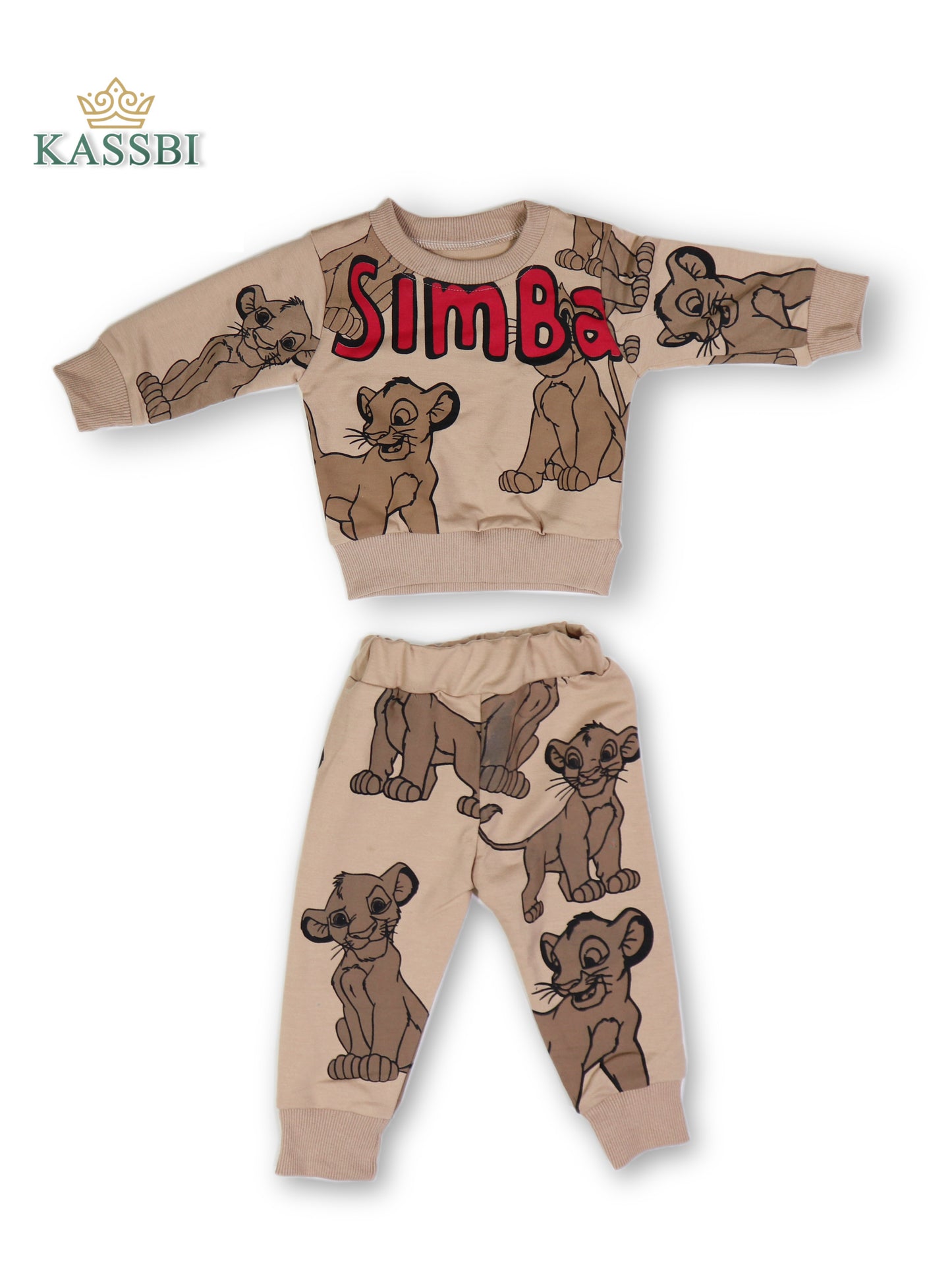 Ensemble Tricot + Pantalon - Motif Simba