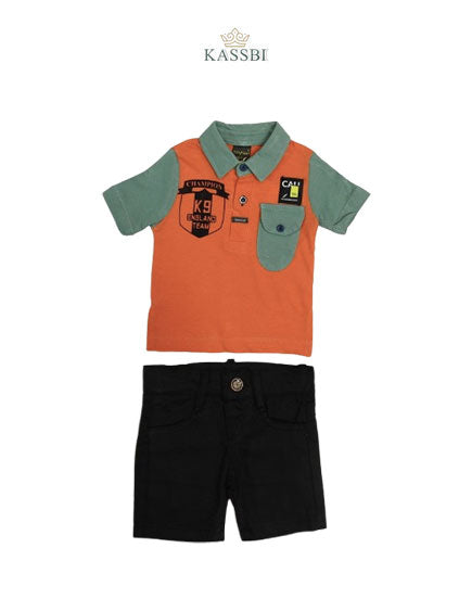 Ensemble 2 Pièces Bébé Garçon – Polo & Short