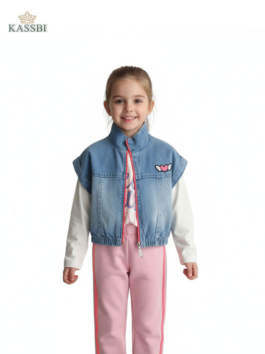 Ensemble bébé fille 3 pièces confort