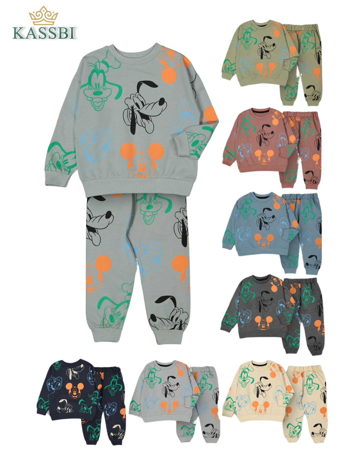 Ensemble 2pc Sweat + Pantalon - Coton