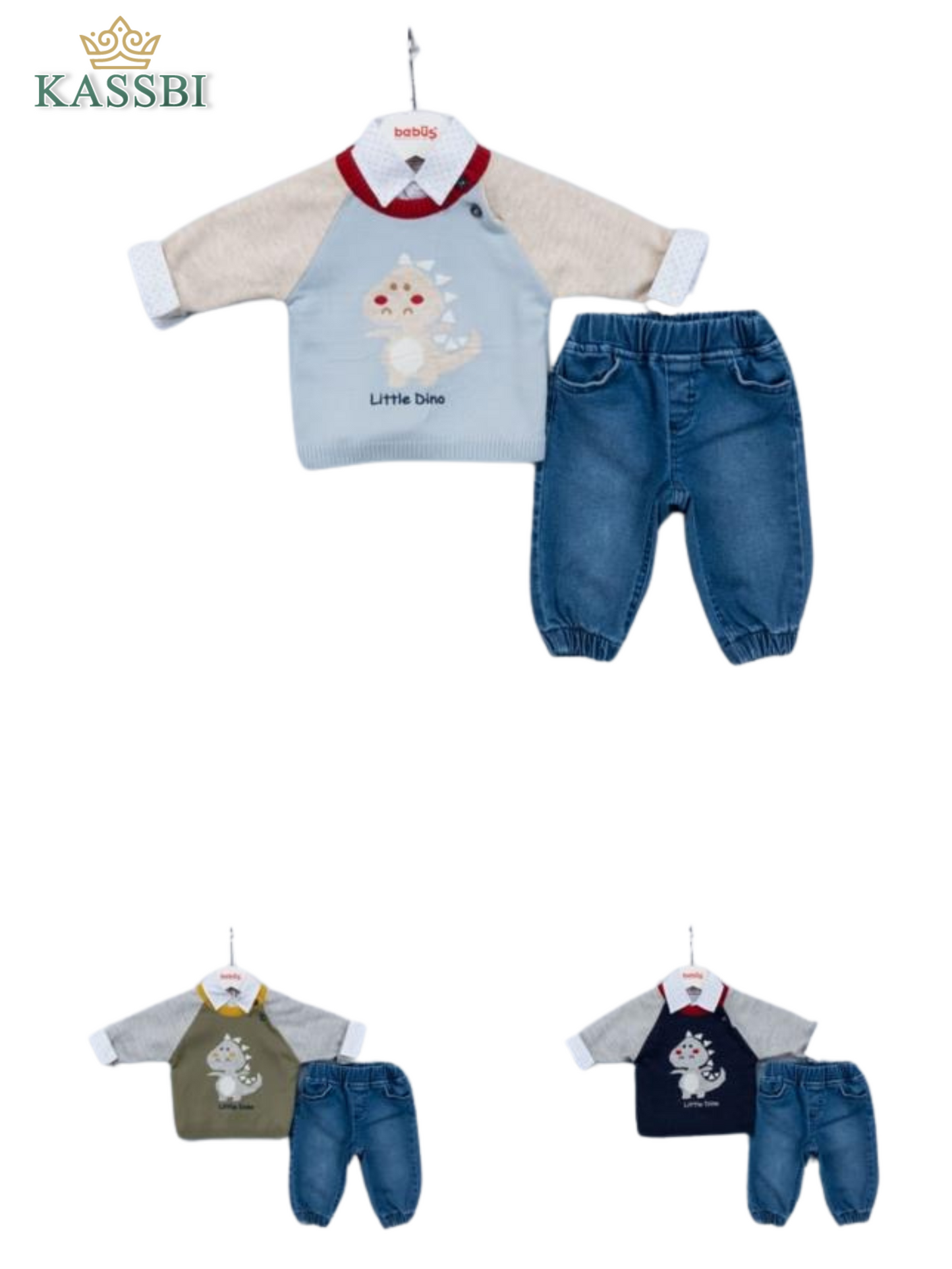 Ensemble 3Pc -Little Dino- Garçon