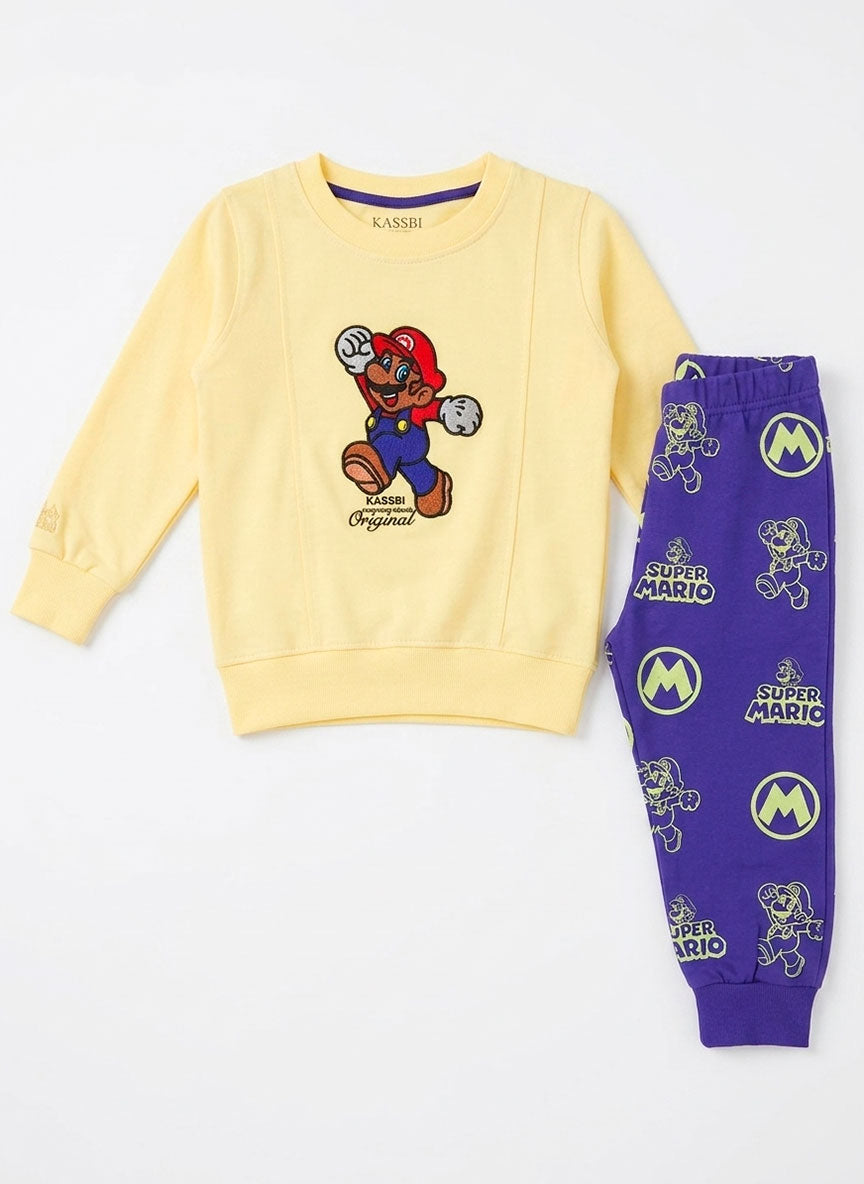 Ensemble 2 pièces Super Mario garçon
