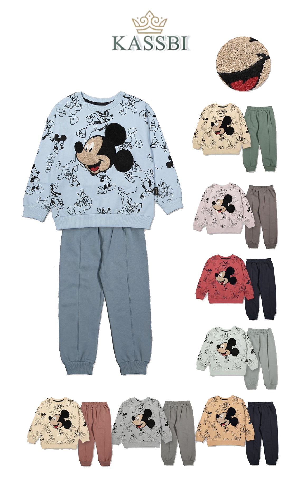 Ensemble sweet jogging 2 pièces pour enfants