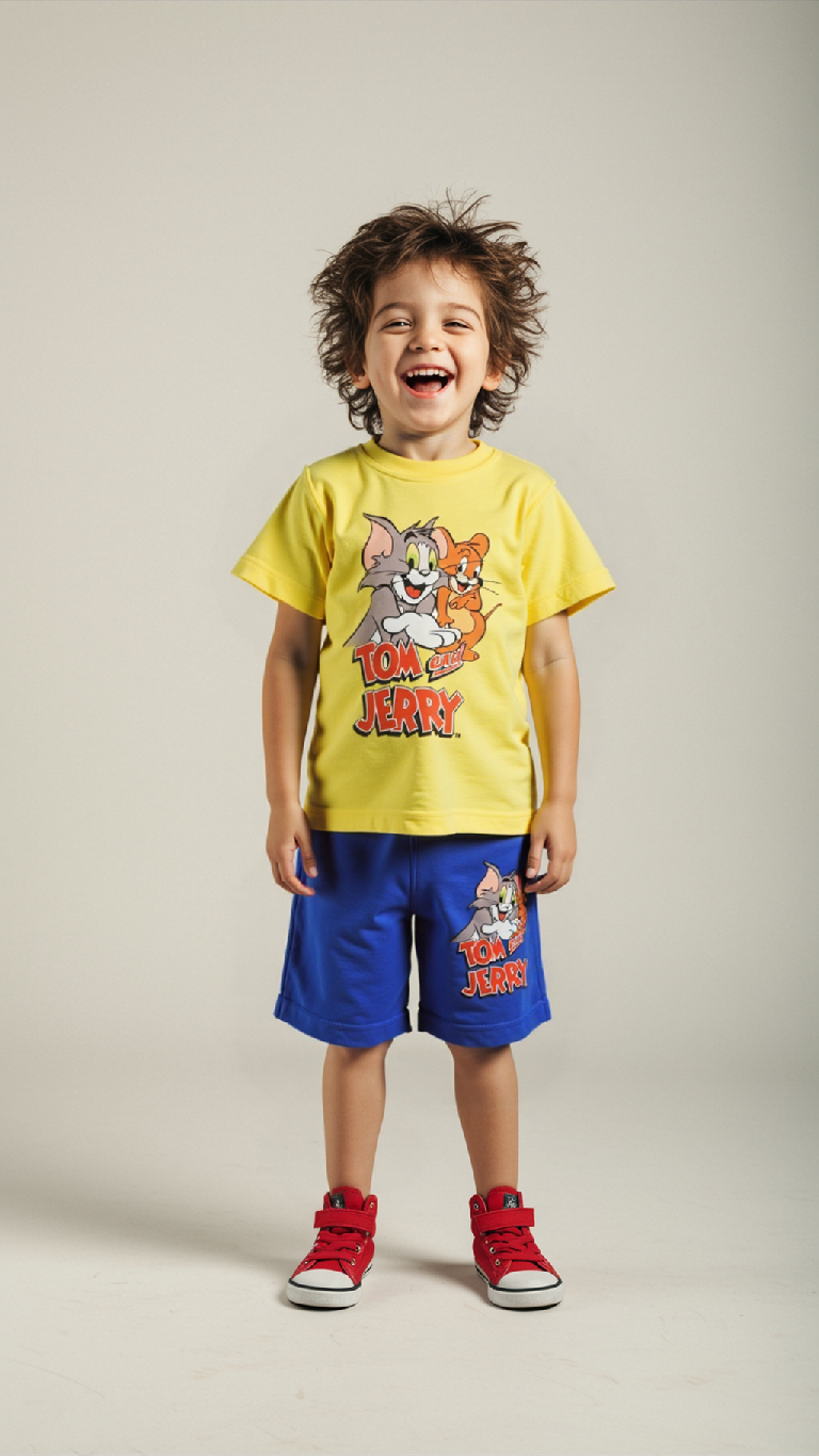 Ensemble Disney TOM&JERRY Tee-shirt + Short