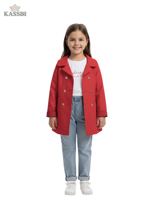 Ensemble 3 pièces fille – Modèle Collection de l’Eid 2026