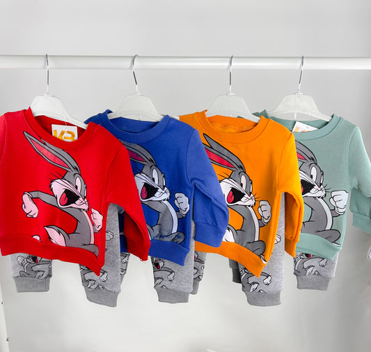 Ensemble tricot + pantalon En molleton