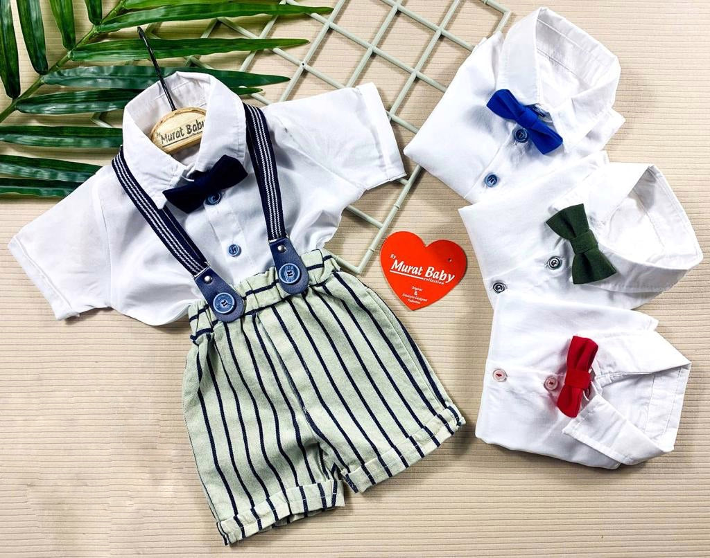 Chemise + salopette